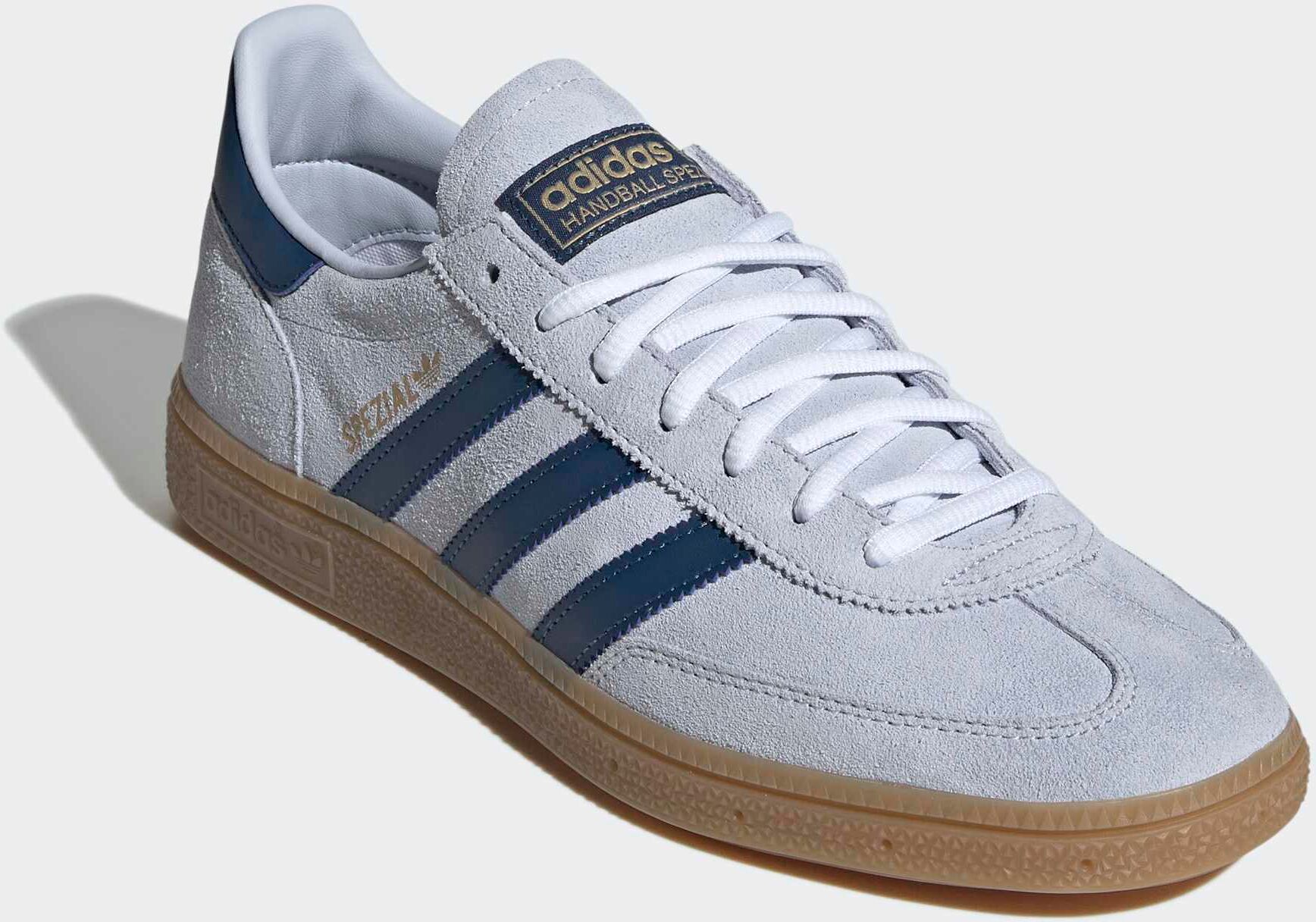 Sneaker ADIDAS PERFORMANCE "HANDBALL SPEZIAL", Herren, Gr. 38, blau (none, none, none, italy), Leder, Schuhe Sneaker, WM 2026 Edition (Länderschuhe) none, none, none, italy 38