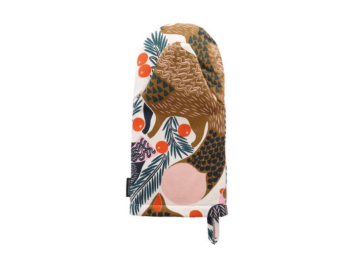 Marimekko Pieni Ketunmarja ovenwant White-multicolour