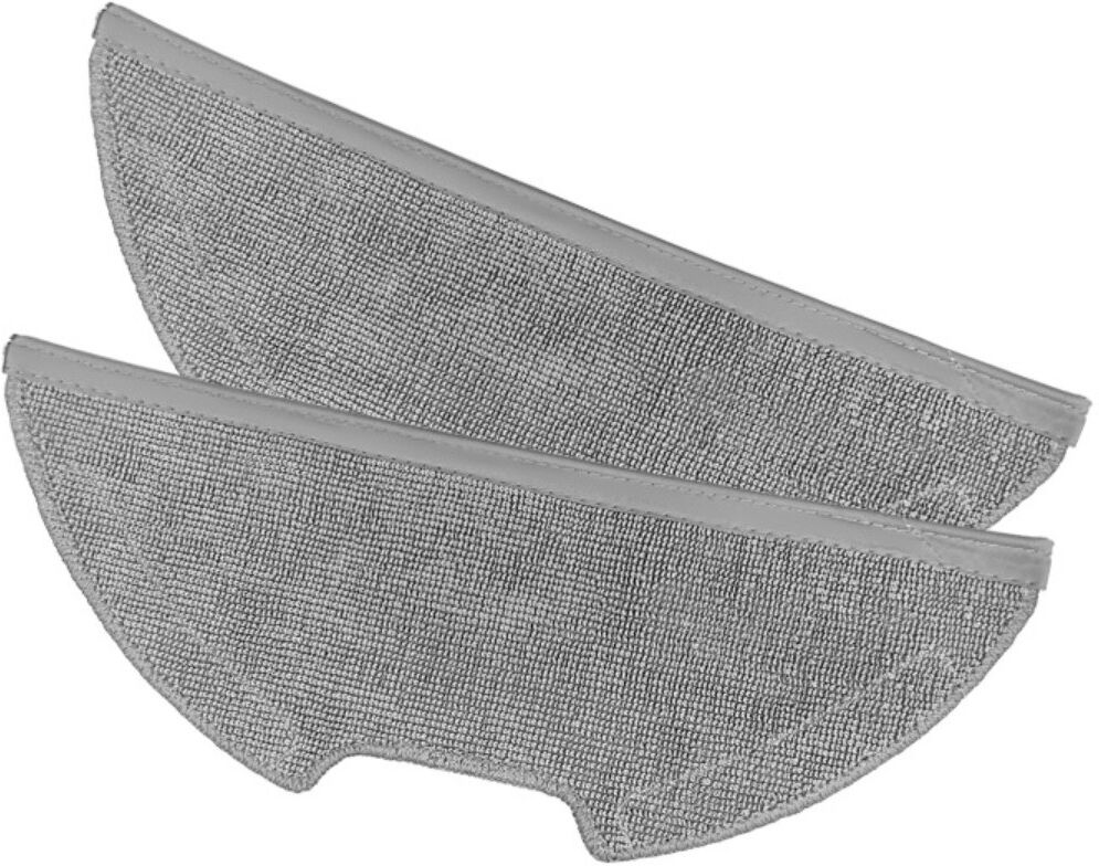 INF Mikrofaser Mopp-Tuch Set kompatibel mit Eureka E20 Evo Plus und J15 Evo Ultra – 6er-Pack Grau