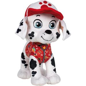 Schmidt-Spiele Kuscheltier Paw Patrol 42826, Marshall, ab 0 Jahre, 28 cm