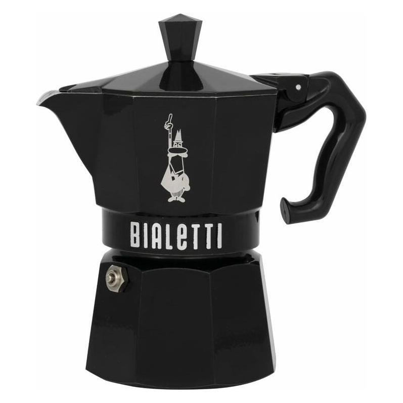 Bialetti Moka Exclusive 3 Tassen schwarz (3 Tassen) (9065)