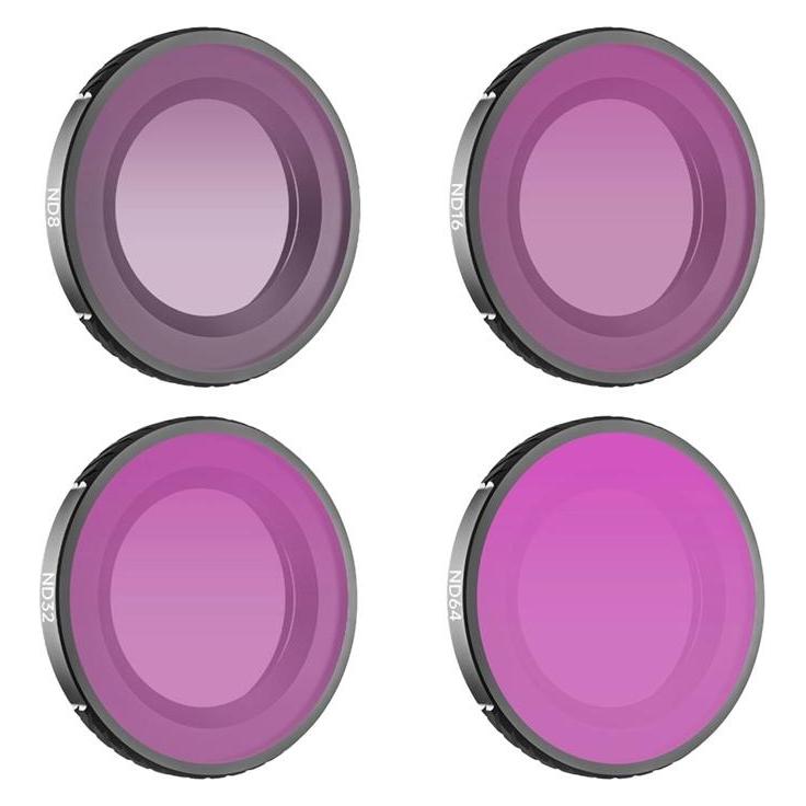 Sunnylife Set of 4 ND8 + ND16 + ND32 + ND64 filters for Osmo Nano (ND- / Graufilter) (ON-FI078)