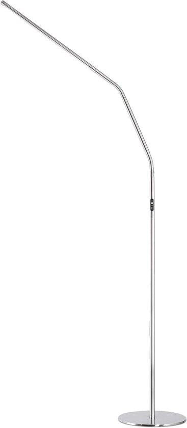 Daylight Led Vloerlamp - Staande Werklamp - Geborsteld Staal