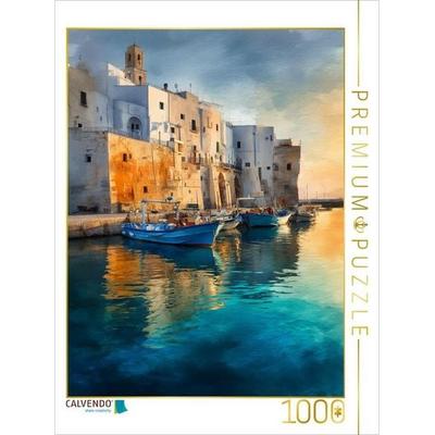 CALVENDO Puzzle Monopoli, Puglia, Italien | 1000 Teile Lege-Größe 64 × 48 cm Foto-Puzzle für glückliche Stunden