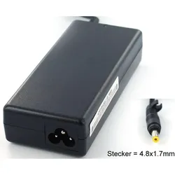 AGI 6451 Innenraum Schwarz Netzteil & Spannungsumwandler (90 W), Notebook Netzteil, Schwarz