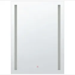BADSPIEGEL mit LED-Beleuchtung rechteckig 60/80 cm Martinet