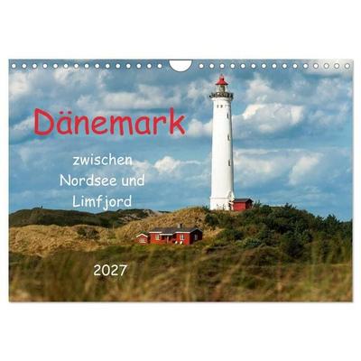 Dänemark zwischen Nordsee und Limfjord (Wandkalender 2027 DIN A4 quer), CALVENDO Monatskalender