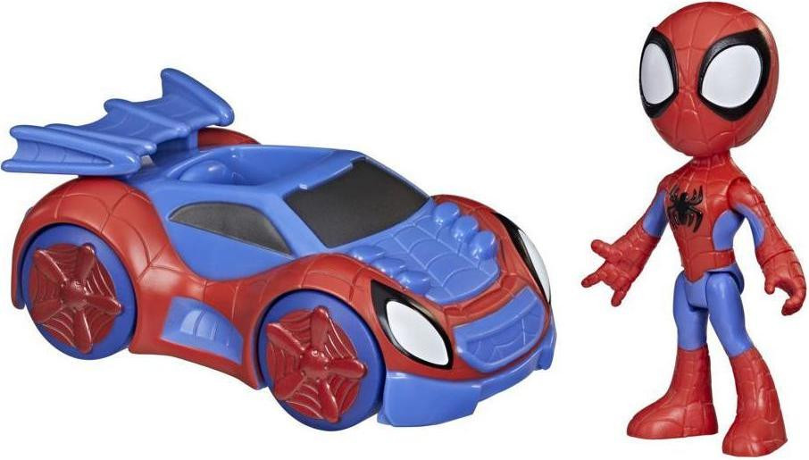 Hasbro Spidey & Amazing Friends Voertuig en Figuur Spidey
