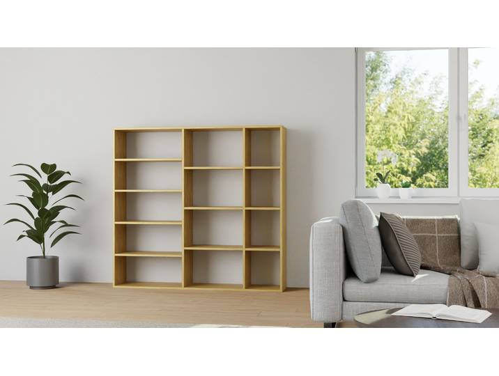 Flexibles Regalsystem von Pickawood Eiche Natur geölt