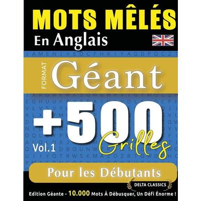 MOTS MÊLÉS EN ANGLAIS FORMAT GÉANT, Taschenbuch von Delta Classics, Linguas Classics