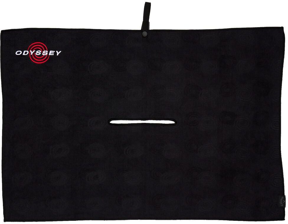 Odyssey Golf  - Microfibre Towel Black - Serviette