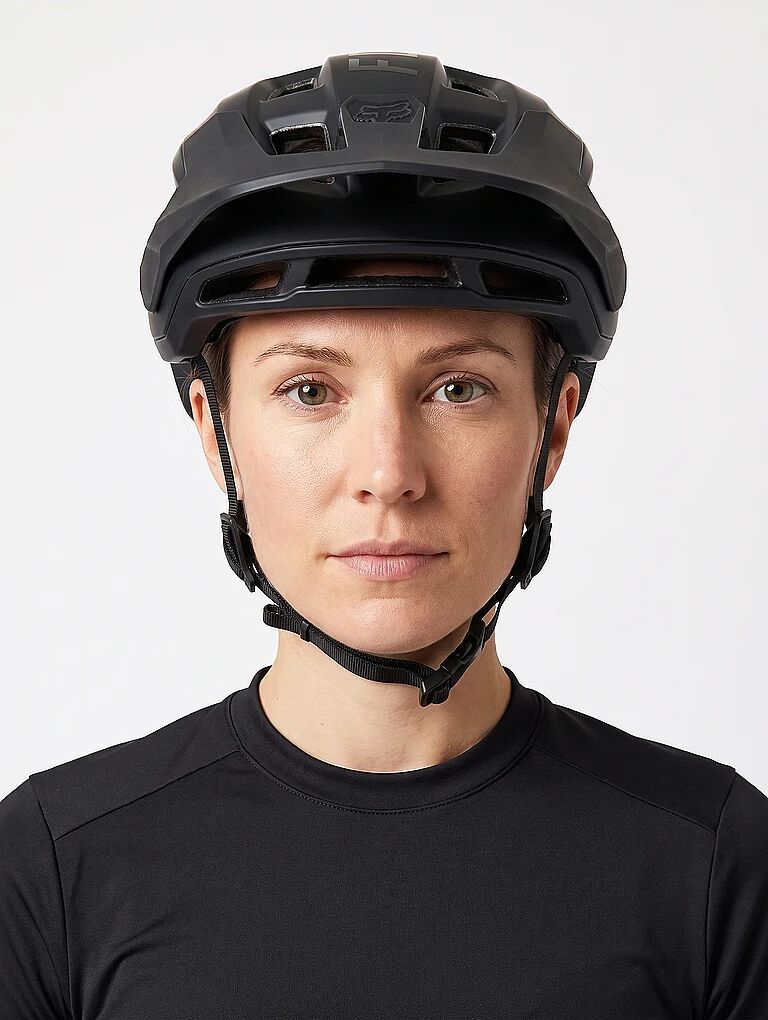 FOX Fahrradhelm Speedframe Solid schwarz   M B