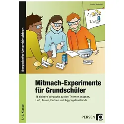Mitmach-Experimente für Grundschüler, Schulbücher von Daniel Vonholdt