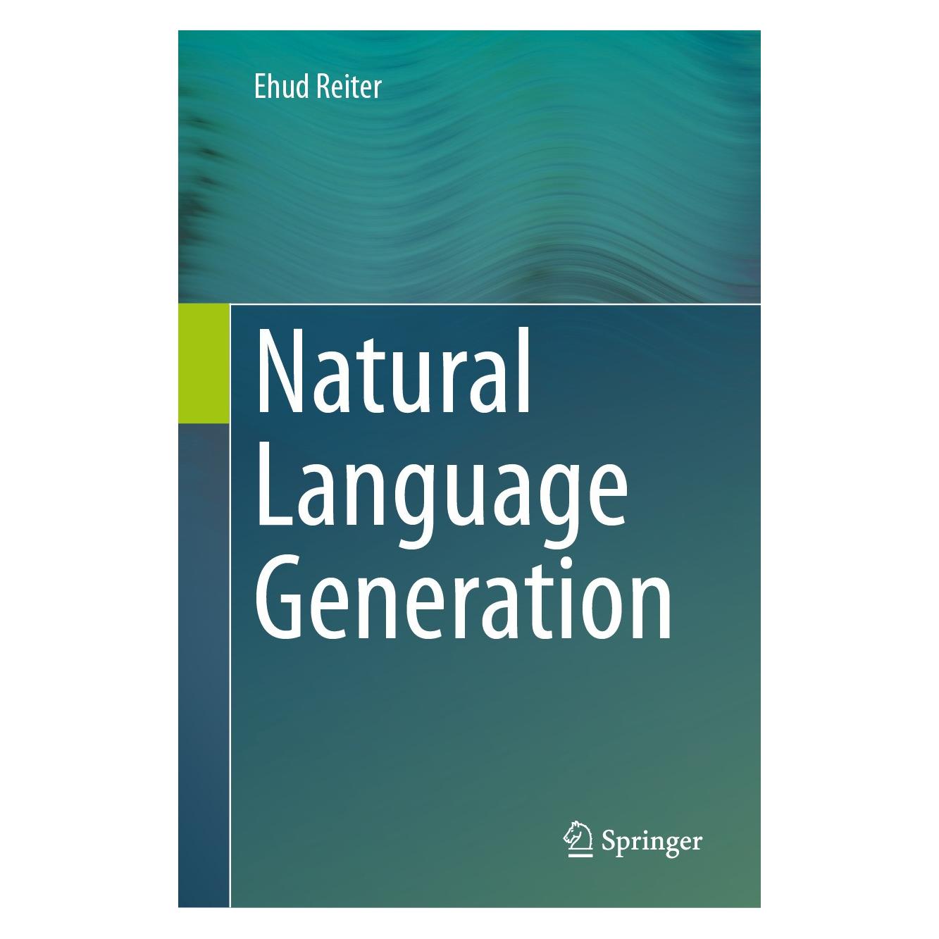 Springer Natural Language Generation (Englisch, Hardcover, Ehud Reiter) (9783031685811)