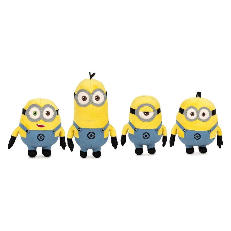 Play by Play Minions Plüschfiguren Set Charaktere 20 cm Sortiment (24) (34.70 cm) (PBP760024840)