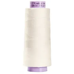 Mettler Silk Finish Cotton Maschinen- & Handquiltgarn, Stärke: 50, 1829m-Spule, ecru