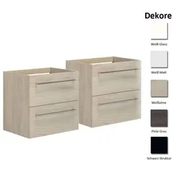 Dansani Multo Doppel-WTU für Mikado, Amber 4S 120 cm - Badmöbel