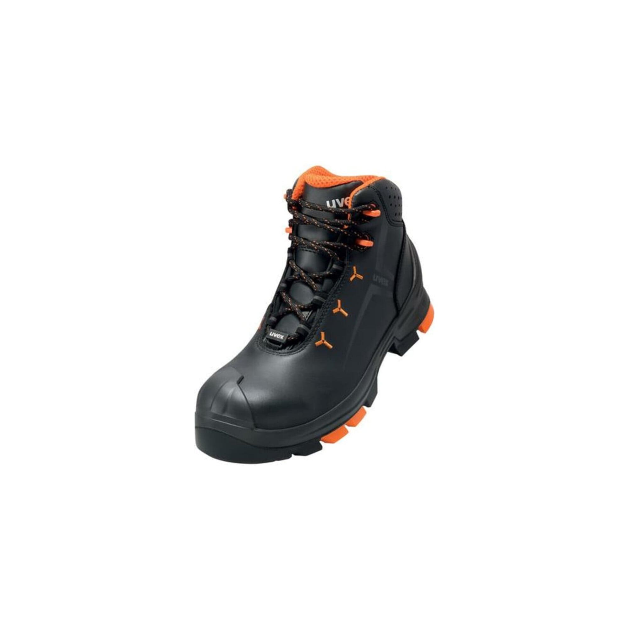 Uvex S3 SRC Lederstiefel mit xenova Kunststoffkappe, Weite 14, Gr. 45, 6503445)
