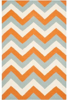SAFAVIEH Handmade Flatweave Dhurries Kristy Modern Wool Rug