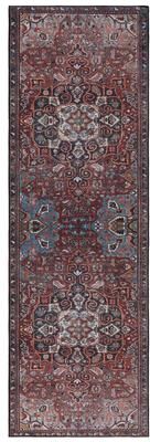 SAFAVIEH Tucson Machine Washable Slip Resistant Zvezda Oriental Rug