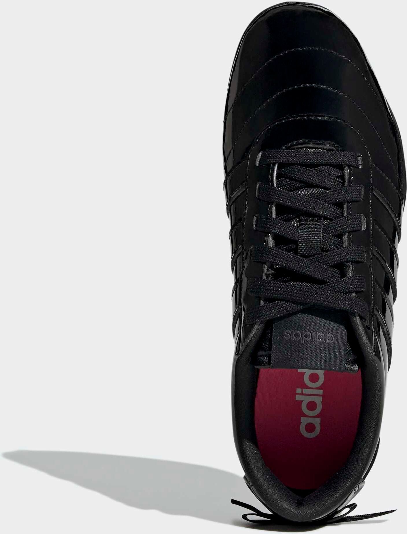 Sneaker Ballerinas ADIDAS SPORTSWEAR "GRAND COURT LO KIDS", Kinder, Gr. 38,5, schwarz (core schwarz, core schwarz, core schwarz), Synthetik, Schuhe