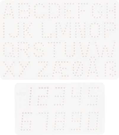 Hama Stiftplatten Buchstaben und Zahlen