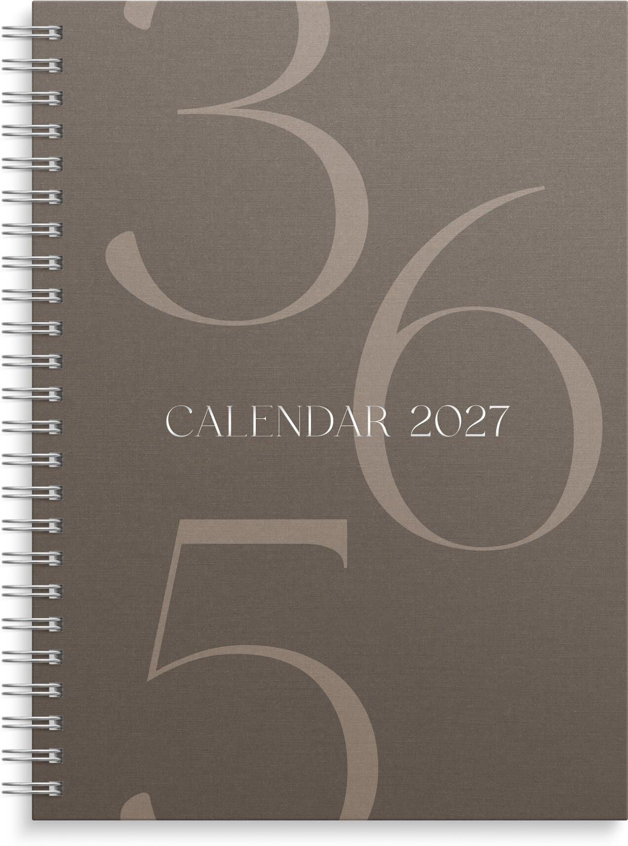 BURDE Kalender Business Story 2027 brun