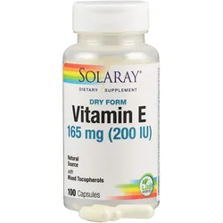 Vitamin E 200 Ölfrei Solaray 100 ST