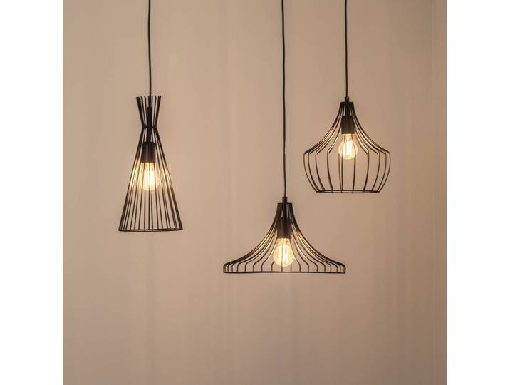 Hängeleuchte Mezopotamya N-1291 Opviq, dimmbar, schwarz, für Wohn- / Esszimmer, Metall, Modern