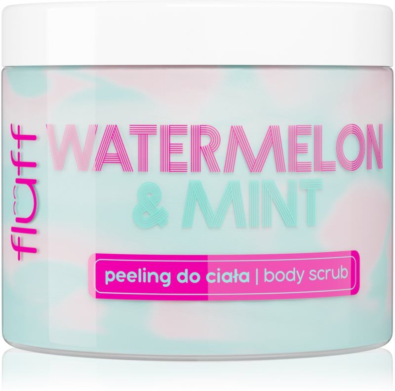 Fluff Watermelon & Mint Körperpeeling 160 ml