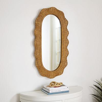 Oval Scalloped Mirror - Ballard Designs