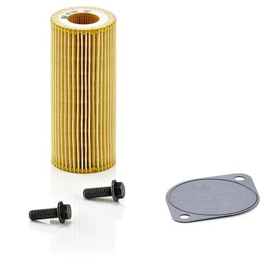 MANN-FILTER Hydraulikfilter, Automatikgetriebe HU 721 z KIT für Volvo RENAULT TRUCKS