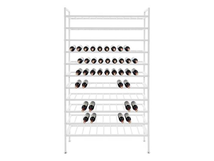 AQINYYH Weinregal Aus Metall Schwarz, Flaschenregal für 99 Weinflaschen 100x30x170cm, 11 Ebenen Moderne Weinlagerung Zuhause für Küche Keller Bar, Robustes Design