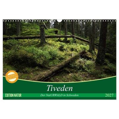 Tiveden, der NatURWALD in Schweden (Wandkalender 2027 DIN A3 quer), CALVENDO Monatskalender