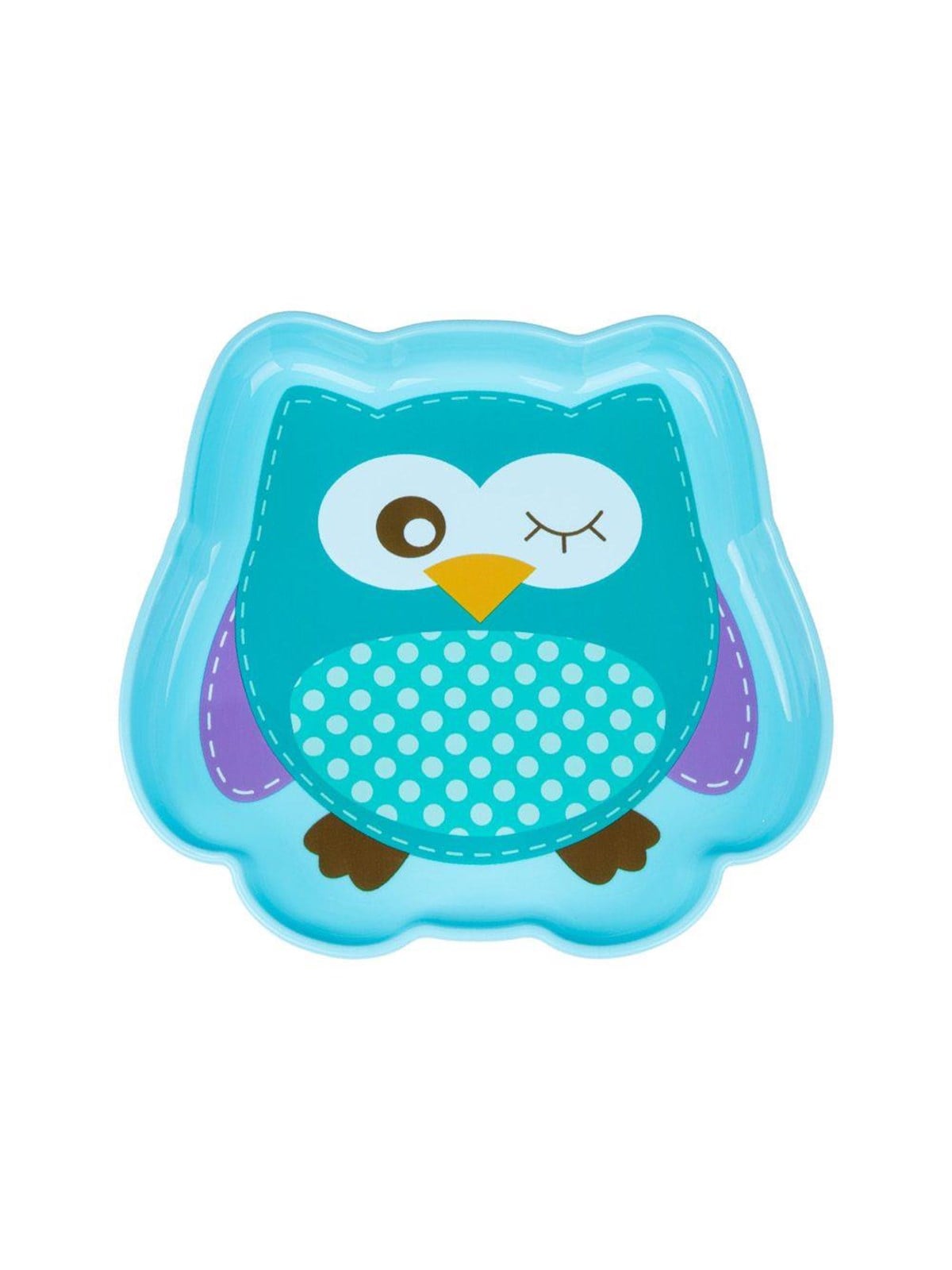 Akuku Feeding plate OWL