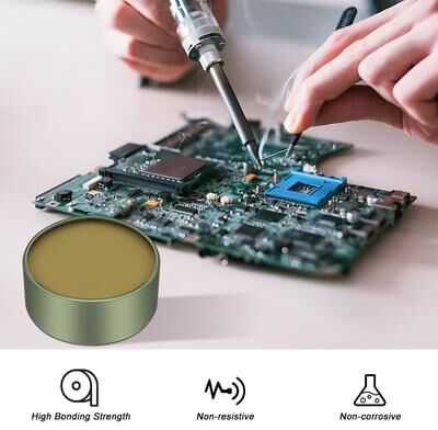 Smart Shopping Spot Lead Free Solder Paste Rosin Flux High Performance Soldering Flux For Iron & Tin Repair 10g