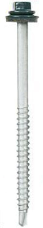 Vis autoperceuse EVS Bohr Batifix en acier zinguée tête sertie en inox - ZBTXRS1665100 RAL701