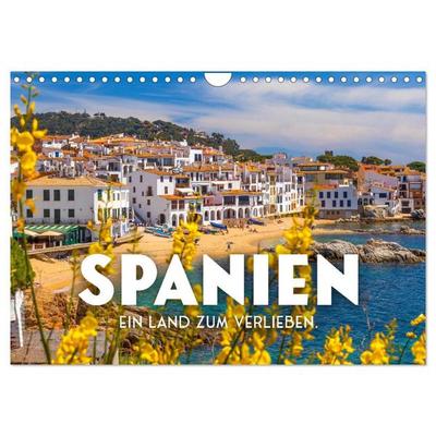 Spanien - ein Land zum Verlieben. (Wandkalender 2027 DIN A4 quer), CALVENDO Monatskalender
