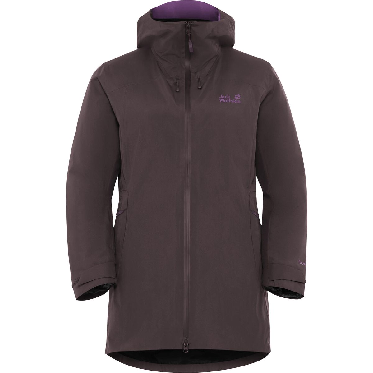 Jack Wolfskin Icecape 3IN1 Down Jacket W RDS sheer plum (I0159) M A65266_I0159_A08