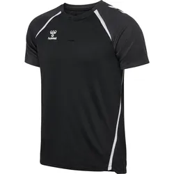 HUMMEL hmlLEAD 2.0 POLO black/asphalt S