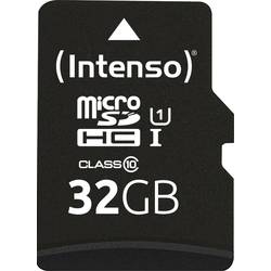 Intenso 32GB microSDHC Performance microSD-Karte 32 GB Class 10 UHS-I Wasserdicht 3424480