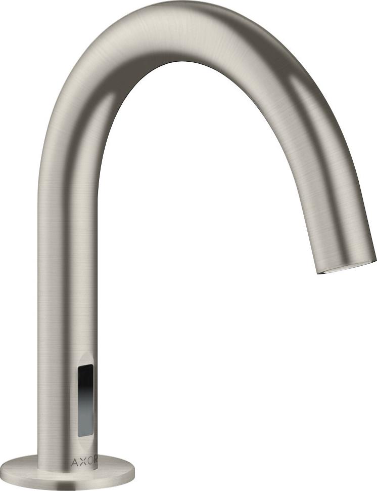hansgrohe Elektronik-Waschtisch Axor Uno m Temp.-Reg., Netz 230 V, Edelstahl-Optik