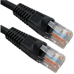 Cables Direct CDL 30MTR CAT 5 E UTP LSOH -BLACK (UTP, CAT5e, 30 m), Netzwerkkabel