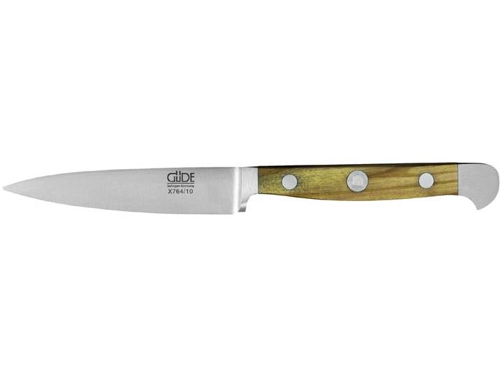 Güde Messer Solingen Spickmesser Güde Alpha Spickmesser 10cm Olivenholz
