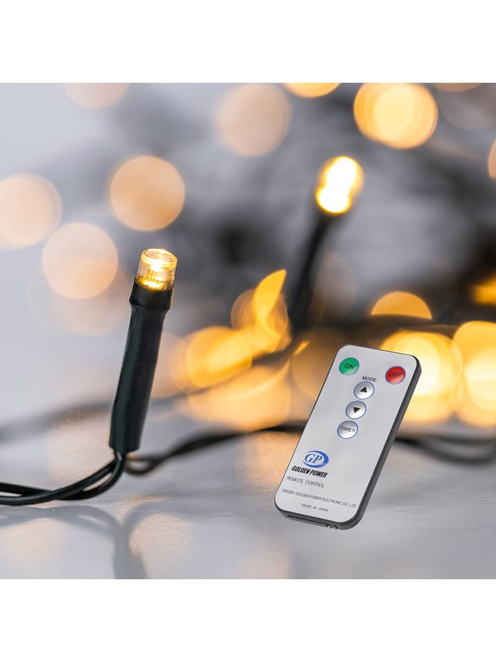 Hollybell LED-Lichterkette in Warmweiß - (L)990 cm - onesize