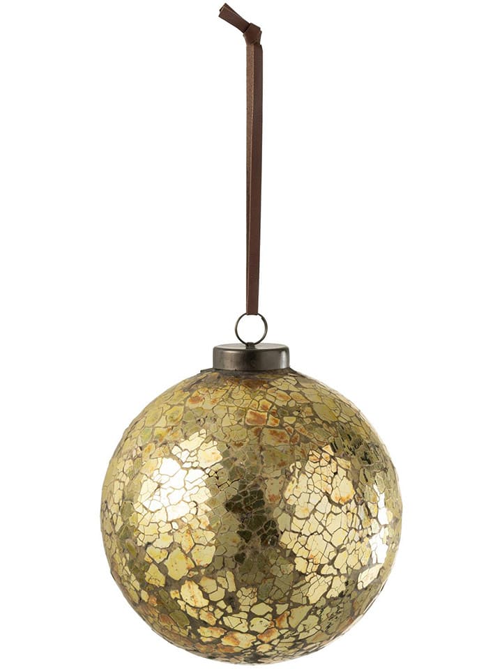 J Line Christbaumkugel in Gold - Ø 13,5 cm - onesize