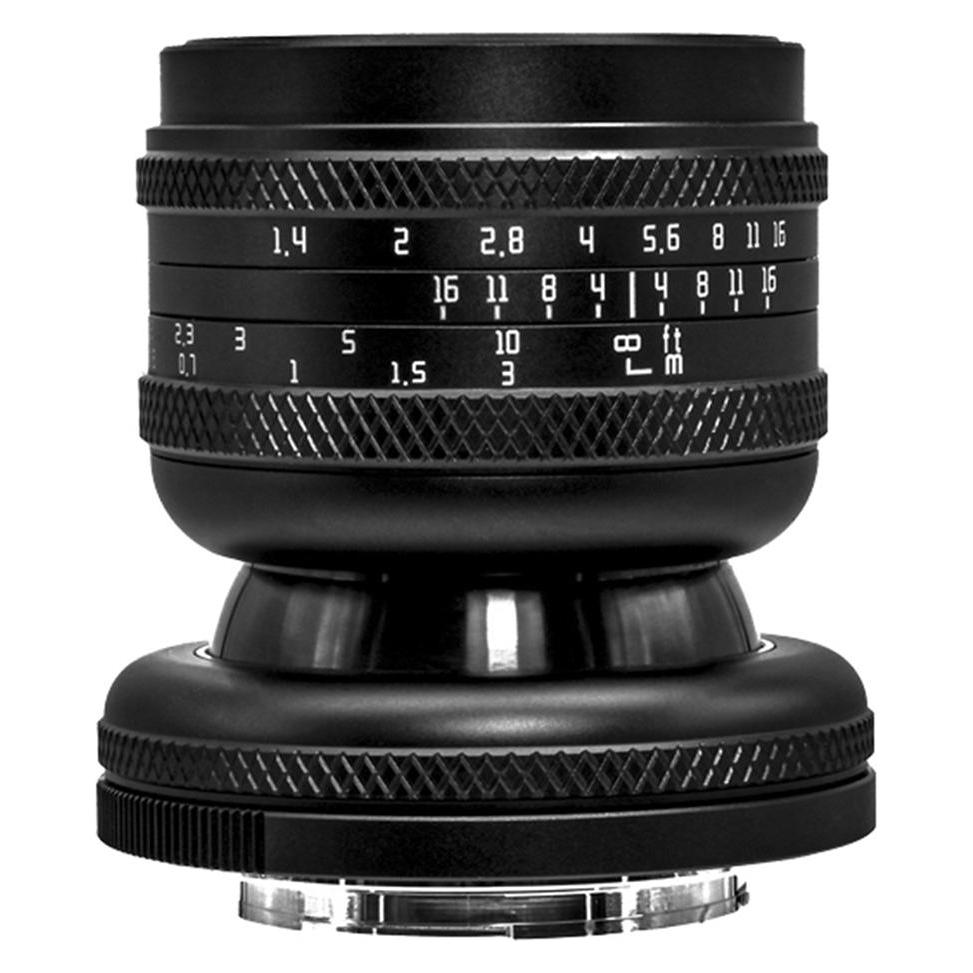 AstrHori Full Frame 50mm F1.4 Tilt Lens with Nikon Z mount (black) (Nikon Z, Vollformat) (50F1.4B-Z)