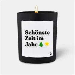 Chatty Candles, Duftkerzen, Duftkerze Woody Schönste Zeit im Jahr