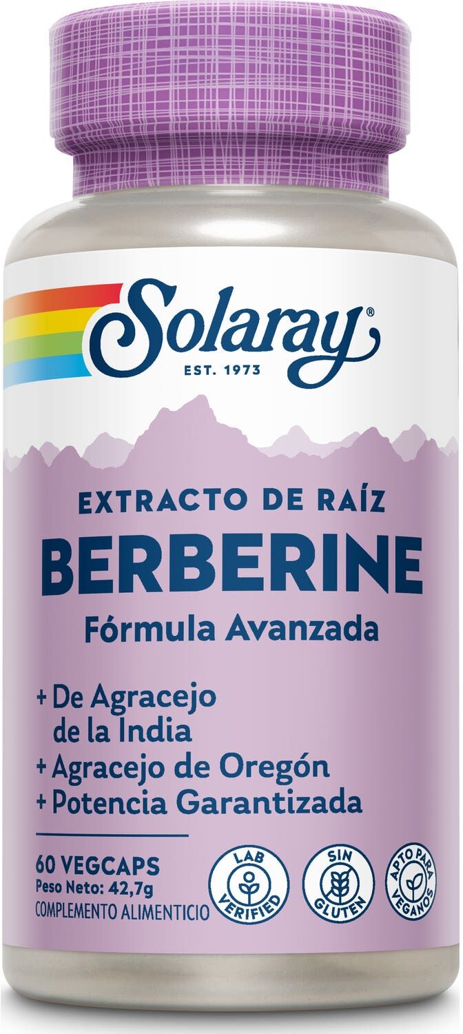 SOLARAY Berberine 60 Cáps