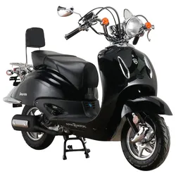 Alpha Motors Motorroller Retro Firenze 125 ccm 85 km/h EURO 5+ schwarz